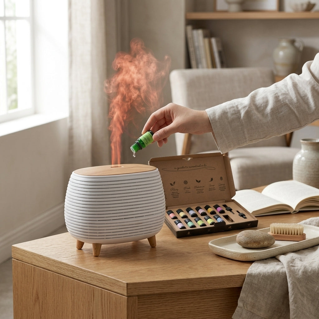 ANYÁK NAPJA — HAVEN Diffúzor + A Tizenkettő Illóolaj Szett | Csend